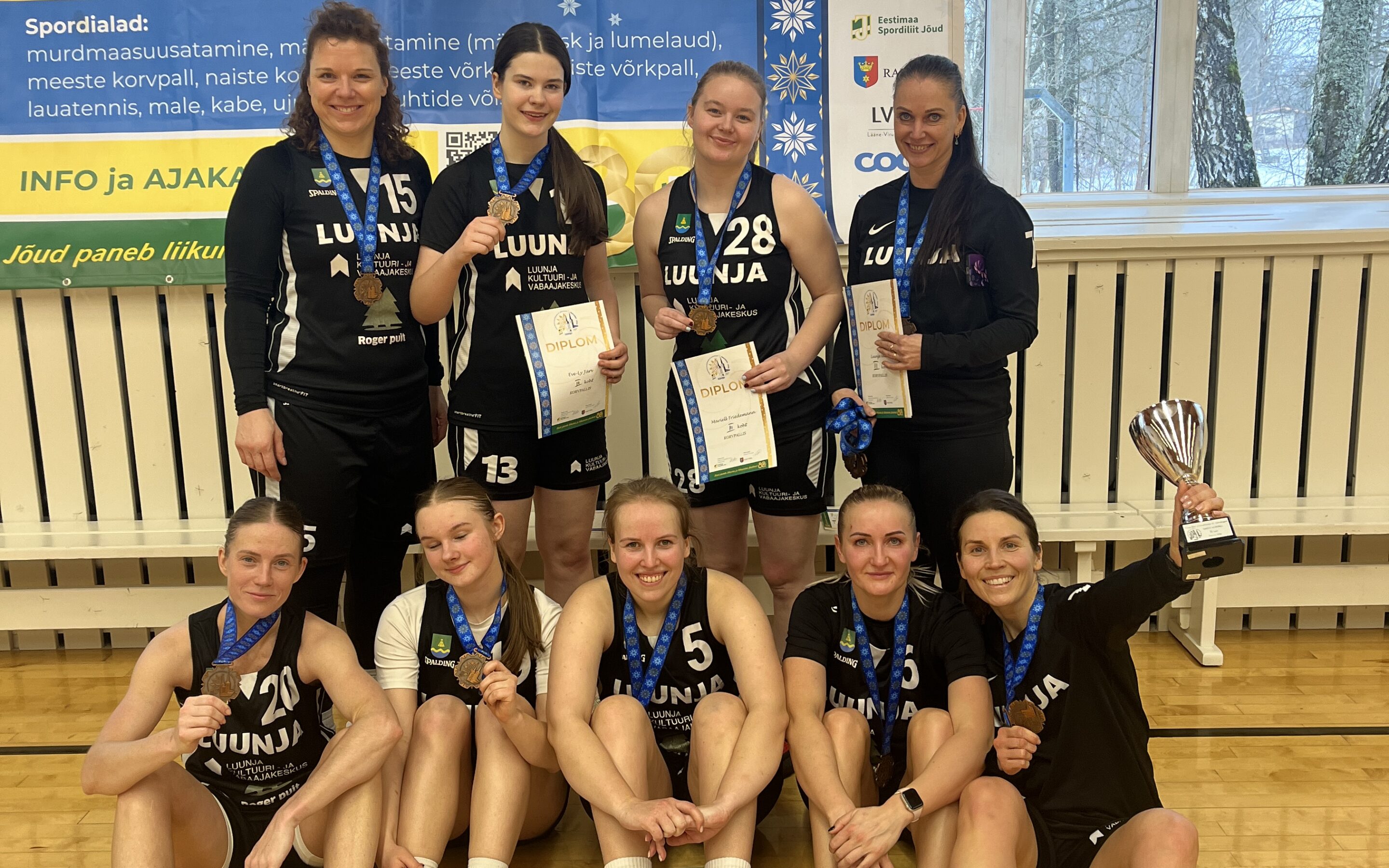 Luunja vald võitis valdade II grupis Coop Eesti omavalitsuste 41. talimängudel esikoha